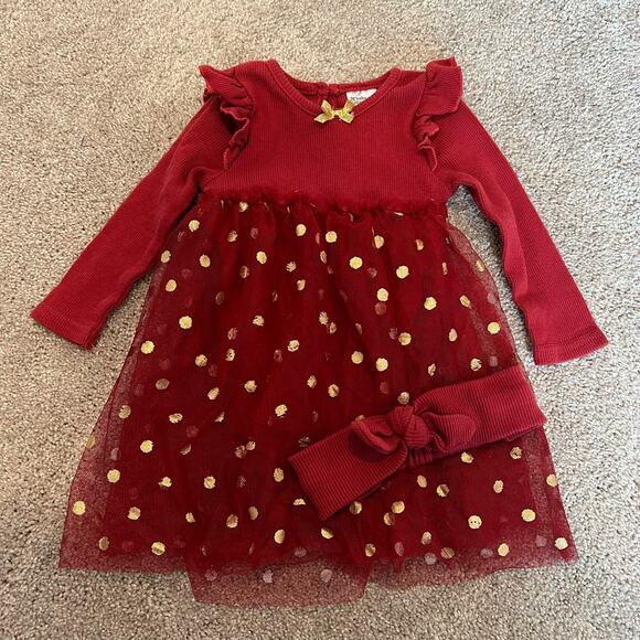 Lot of‎ Baby Girls Clothes 9Mos Summer and Winter Pink Tutu Onesies Christmas - Picture 5 of 11